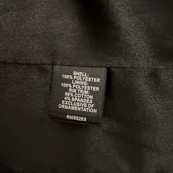 EXPRESS Black faux suede studded jacket - Picture 6 of 6